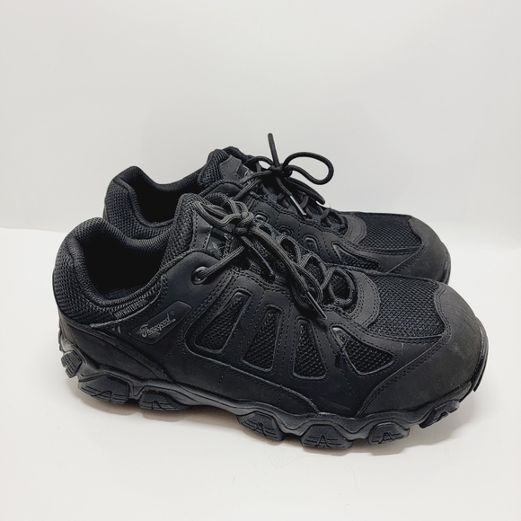 Thorogood Men 10M Crosstrex Low Black Hiking Working Steel Toe Waterproof Shoes. - Picture 3 of 16